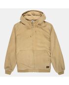 Beigefarbene Canvasjacke Dulcey