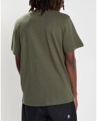 T-Shirt 100% Coton Bio Crail kaki