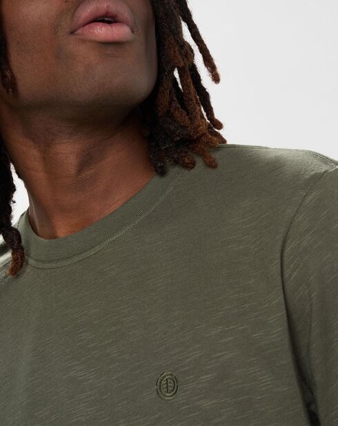 T-Shirt 100% Coton Bio Crail kaki