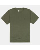 T-Shirt 100% Coton Bio Crail kaki