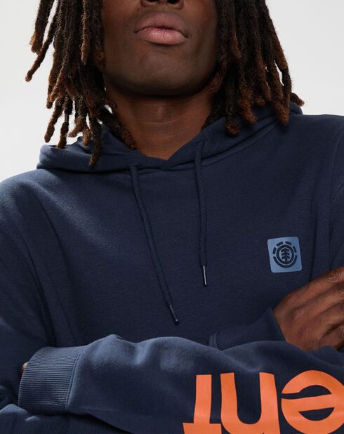 Sweat à capuche Joint 2.0 bleu marine