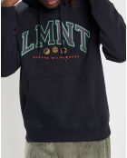 Sweat à capuche Lmnt noir