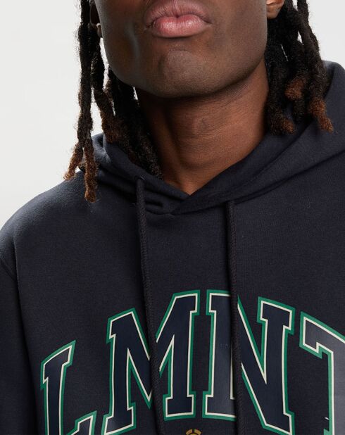 Sweat à capuche Lmnt noir