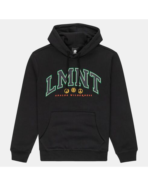 Zwarte hoodie Lmnt