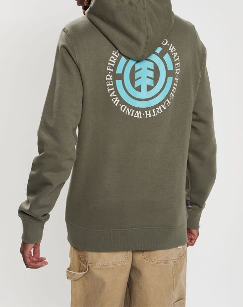 Sweat à capuche Seal Bp kaki