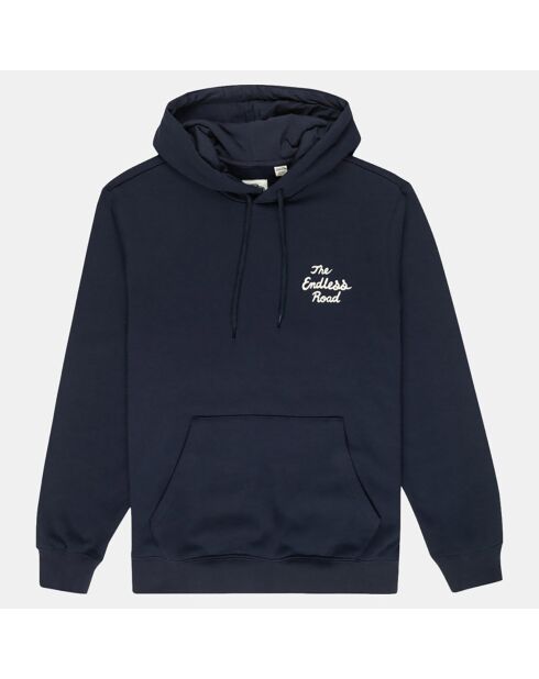 Sweat à capuche Timber Novel bleu marine