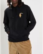 Sweat à capuche Timber Motel noir