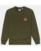 Timber Traveler Crew khakifarbenes Sweatshirt