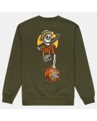 Timber Traveler Crew khakifarbenes Sweatshirt