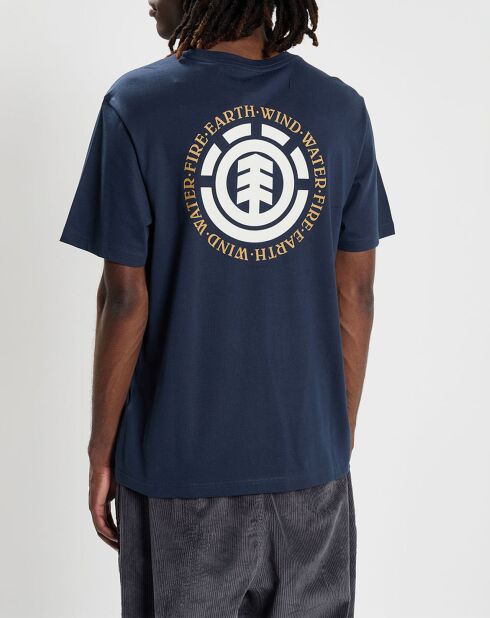 T-Shirt 100% Coton Bio Seal Bp bleu marine