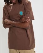 T-Shirt 100% Coton Bio Seal Bp marron