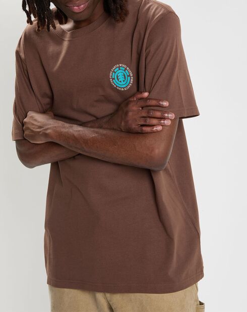 T-Shirt 100% Coton Bio Seal Bp marron