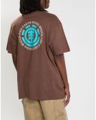 T-Shirt 100% Coton Bio Seal Bp marron