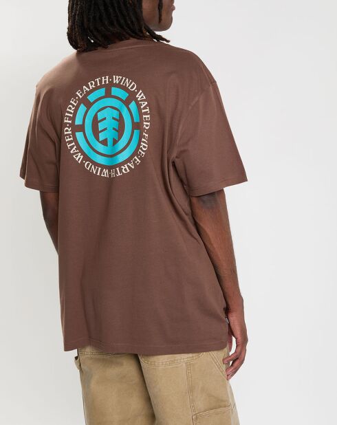 T-Shirt 100% Coton Bio Seal Bp marron