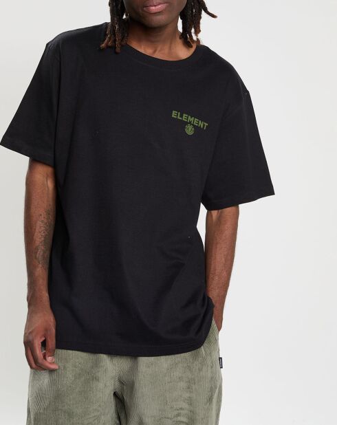 T-Shirt 100% Coton Bio Disco noir