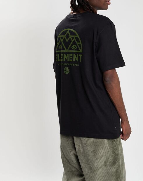 T-Shirt 100% Coton Bio Disco noir