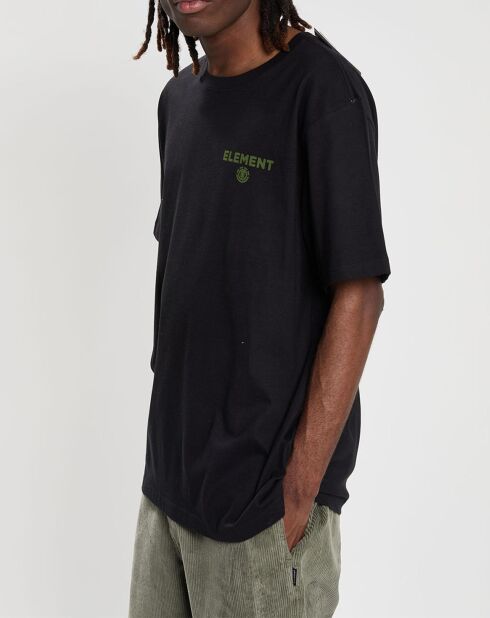 T-Shirt 100% Coton Bio Disco noir
