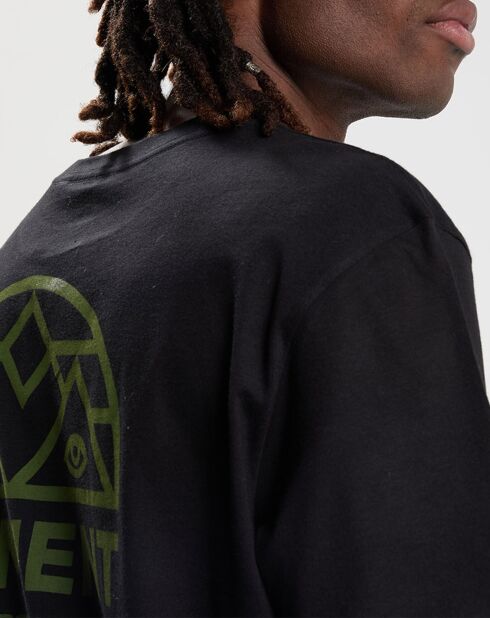 T-Shirt 100% Coton Bio Disco noir