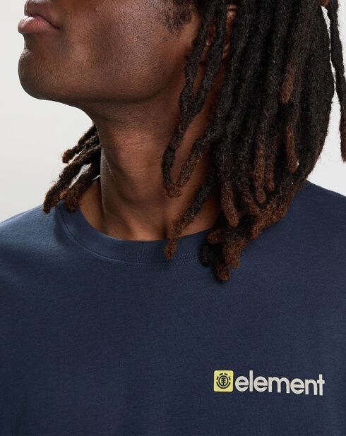 T-Shirt 100% Coton Bio Joint 2.0 bleu marine