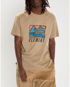 T-Shirt 100% Coton Bio Trekka beige