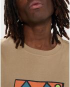 T-Shirt 100% Coton Bio Trekka beige