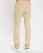 Jean Regular Fit Washed beige