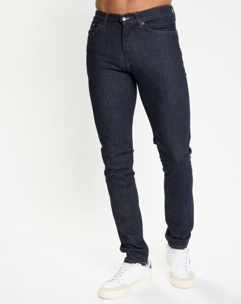 Jean Slim Fit Moustach bleu brut