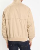 Blouson Harrington beige