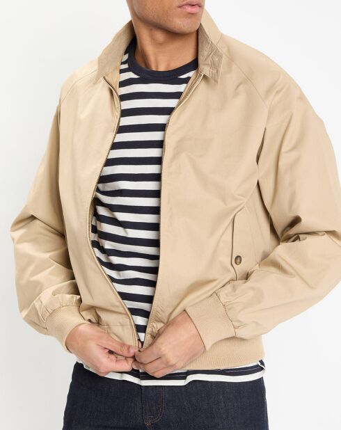 Blouson Harrington beige