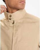 Blouson Harrington beige