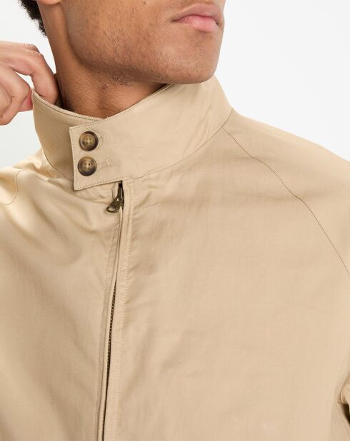 Blouson Harrington beige
