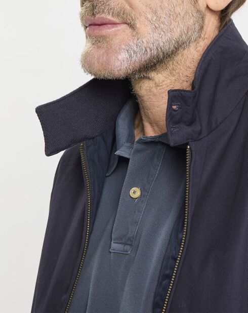 Blouson Harrington bleu marine