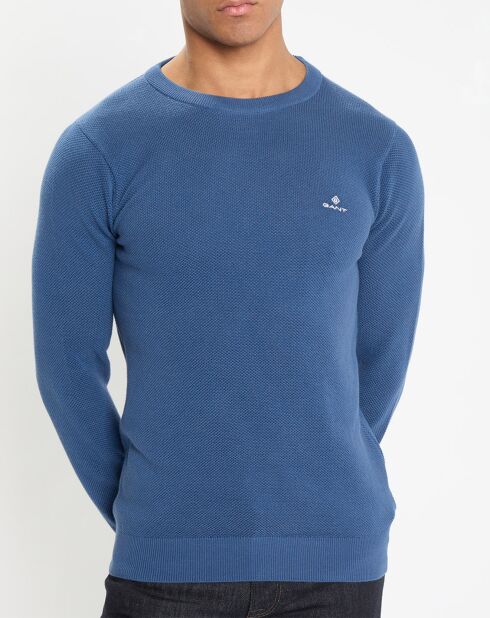 Pull Armure bleu moyen