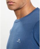 Pull Armure bleu moyen