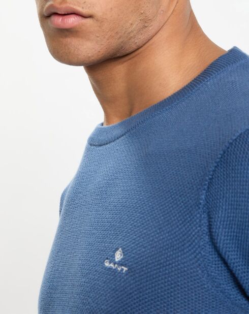 Pull Armure bleu moyen