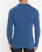 Pull Armure bleu moyen