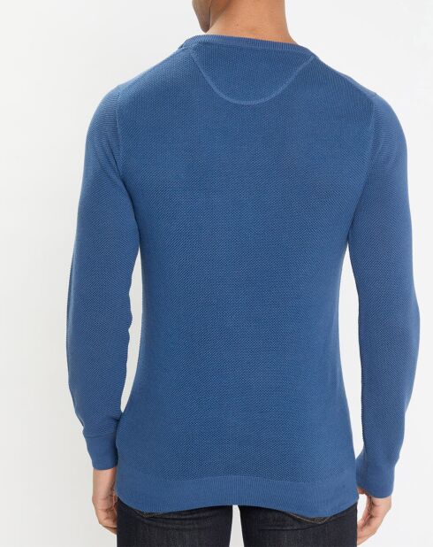 Pull Armure bleu moyen