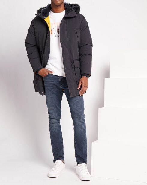 Parka mi-longue Balboa noire