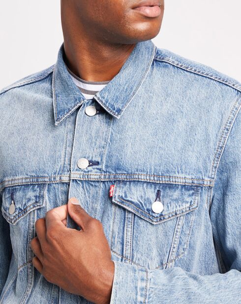 Veste en Jean The Trucker bleue