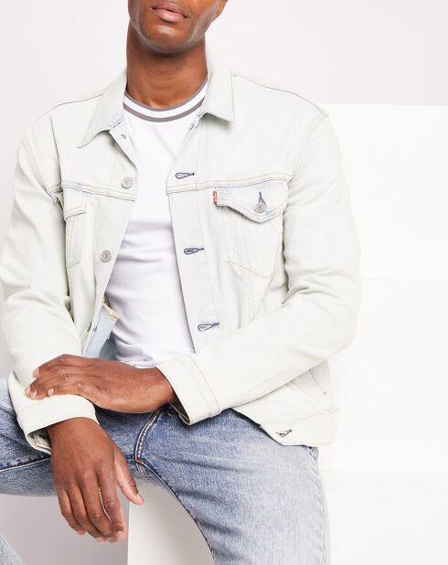 Veste en Jean The Trucker bleu clair