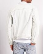 Veste en Jean The Trucker bleu clair