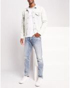 Veste en Jean The Trucker bleu clair