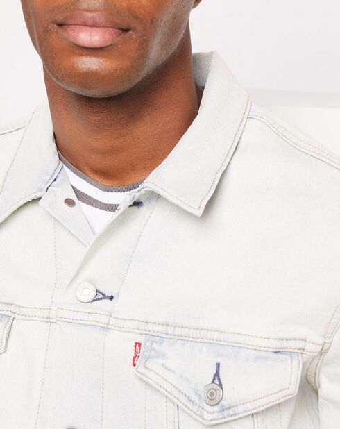 Veste en Jean The Trucker bleu clair