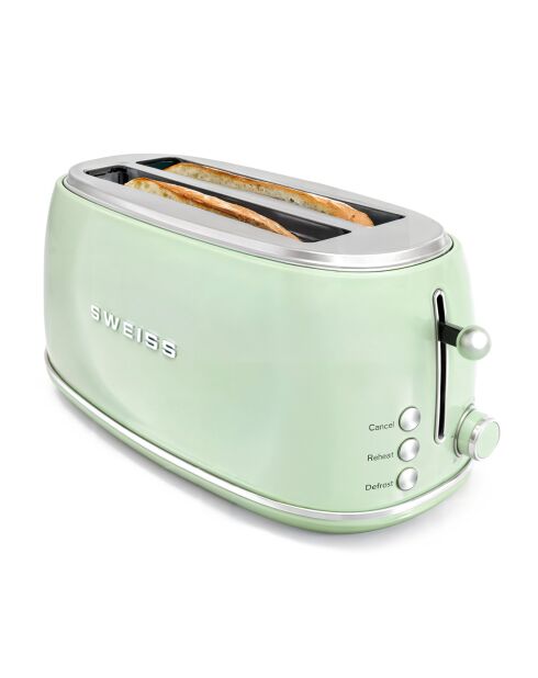 Grille pain baguette vintage vert GRV7 vert