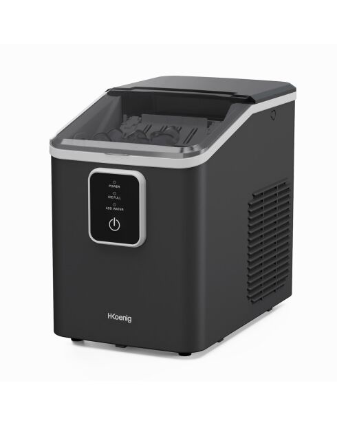 Machine à Glaçons 12kg compact KUB12 noire