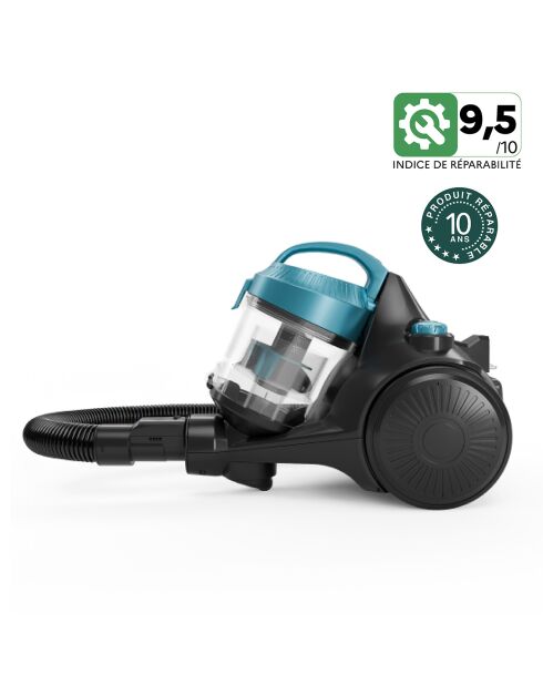 Aspirateur sans sac STC48 noir/bleu