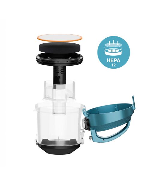Aspirateur sans sac STC48 noir/bleu