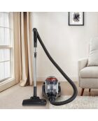 Aspirateur sans sac STC58 noir/rouge