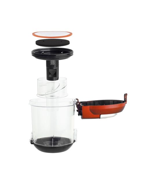 Aspirateur sans sac STC58 noir/rouge