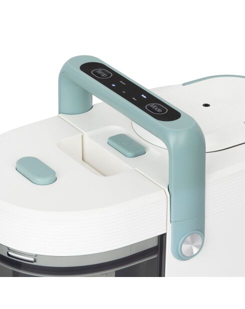 Nettoyeur textile version eau chaude avec vapeur TWT99 blanc